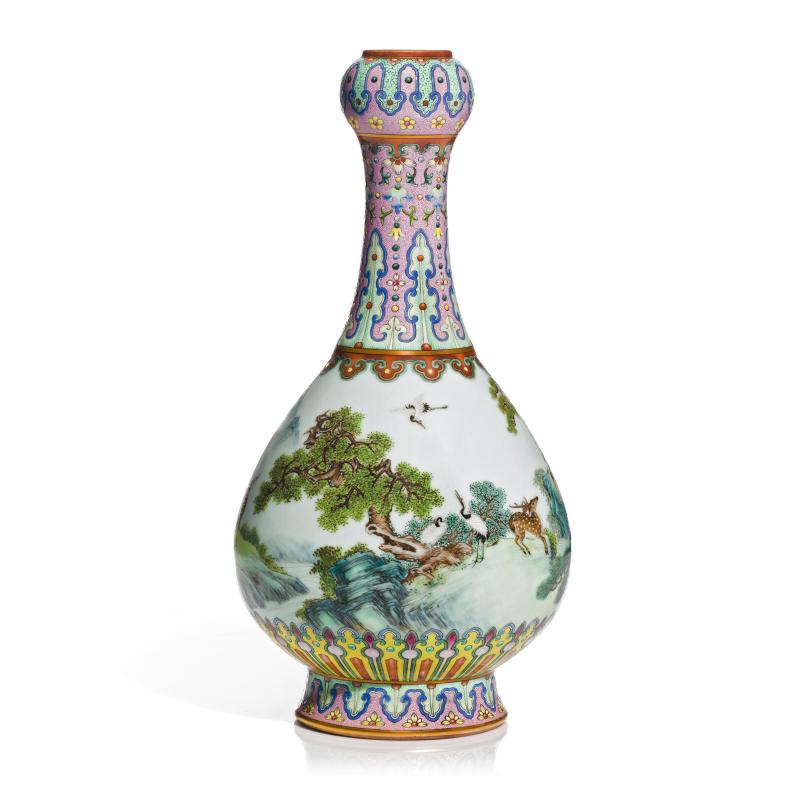 Qing Dynasty Vase Found In Attic Sells For 19 Million Cnn Style